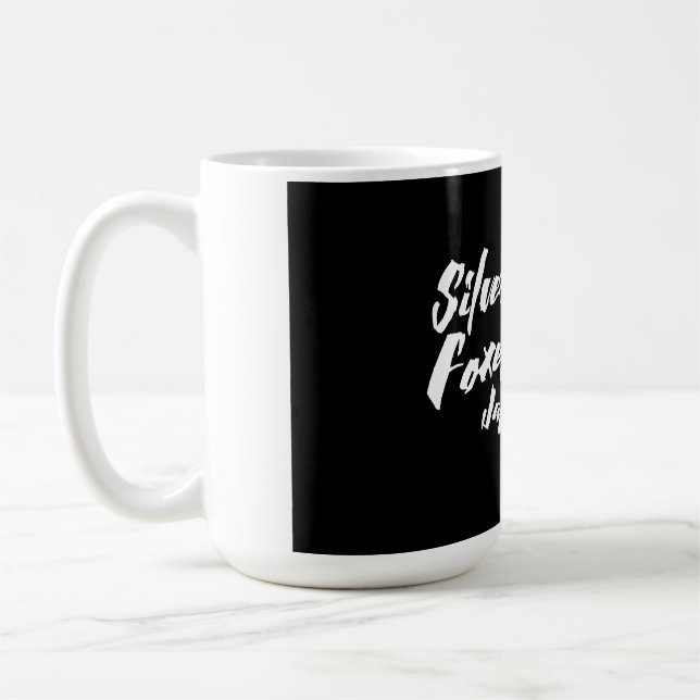 Silver Foxes Mug (Left)