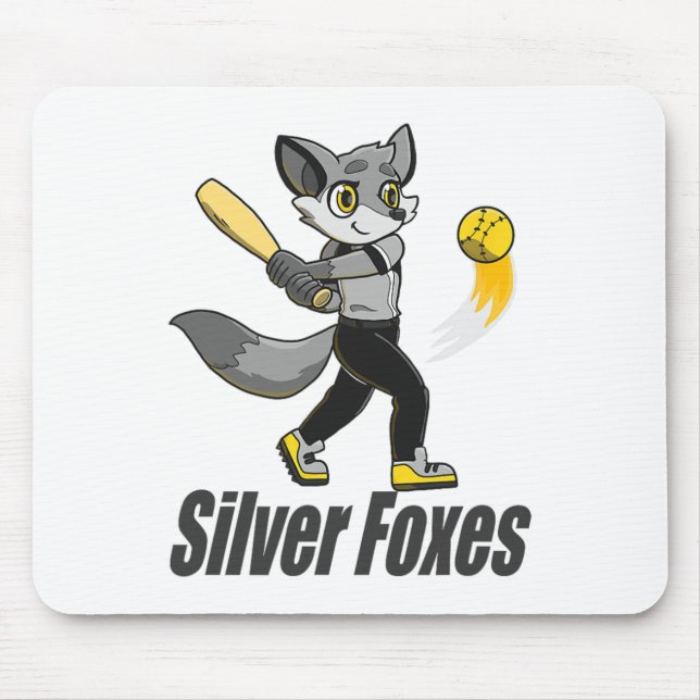 Silver Foxes Softll  Mouse Mat (Front)