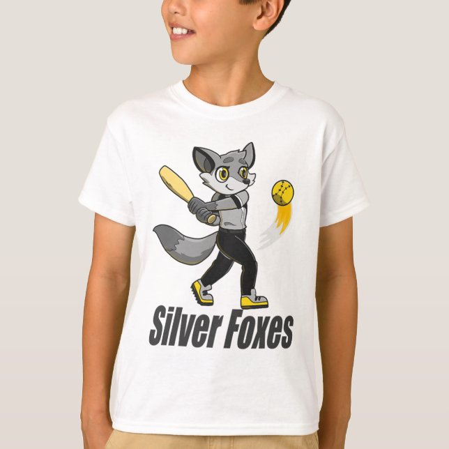 Silver Foxes Softll  T-Shirt (Front)