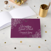 Silver Frilly Filigree Elegant Cassis Wedding