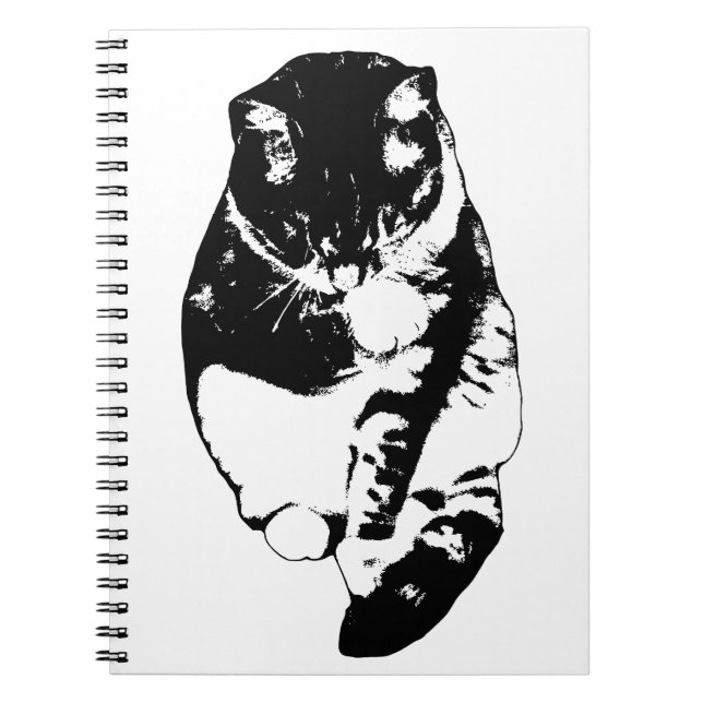 Silver Fur Quiet Notebook (Front)