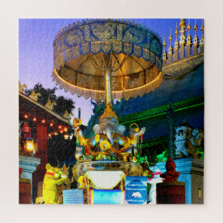 Silver Ganesha Jigsaw Puzzle