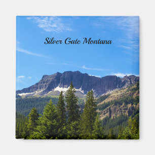 Silver Gate Montana Magnet
