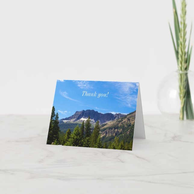 Silver Gate Montana Thank You Card (Front)