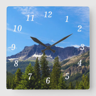 Silver Gate Montana Wall Clock
