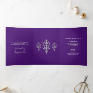 Silver Glisten Sweet 16 Party Invitation