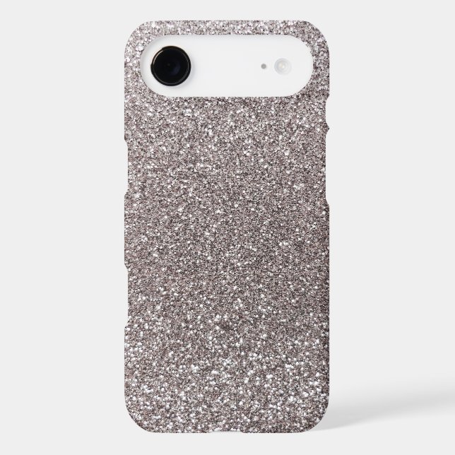 Silver glitter Case-Mate iPhone case (Back)