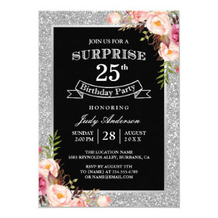 25Th Birthday Invitations 10