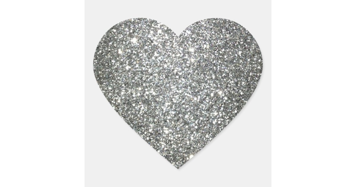 silver glitter heart sticker zazzle co uk funny christmas gifts for men