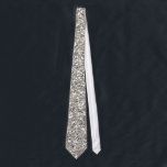 SILVER GLITTER NEW YEAR'S TIE<br><div class="desc">SILVER GLITTER NEW YEAR'S TIE!  (It is not real glitter.  A nifty photo of glitter is printed onto the material.)

Questions? Regella@Rocketmail.com 

 (It is not real glitter.  A photo of glitter is printed onto the product.)</div>