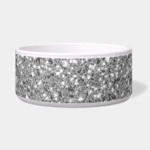 Silver Glitter Pattern Look-like