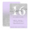 Silver glitter purple lilac ombre girly Sweet 16