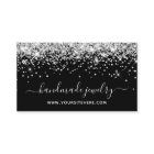 Silver Glitter Signature Style Online Store Black