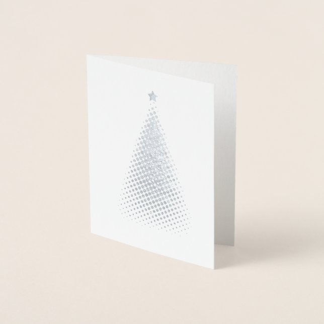 SILVER & GOLD Holiday Card Silver (Front)