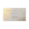 Silver Gold Metallic Abstract Appointment Card
