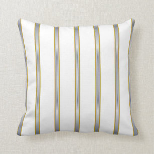 Striped Texture Decorative & Throw Putty Paint Stripe Throw Pillow