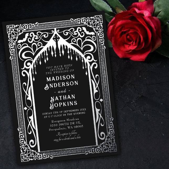 Silver Gothic Vampire Cathedral Wedding (Creator Uploaded)