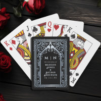 Silver Gothic Vampire Cathedral Wedding Favour