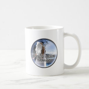 Silver & Grace Woman Classic White Mug