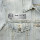 Silver gradient add logo business staff employee