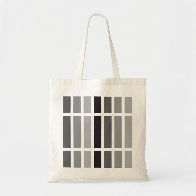 Silver Gray Hues Tote Bag (Front)