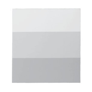 Silver Gray Striped Notepad