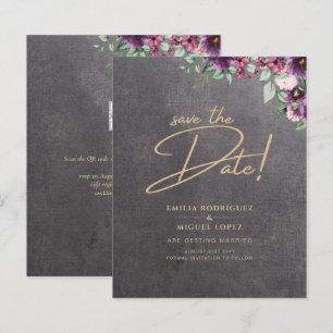 Silver Grey Berry Floral Wedding Winter Fall
