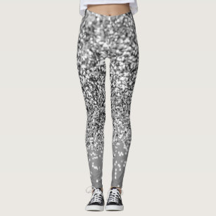 Fly Away to Be Happy Pink Shiny Butterfly Leggings