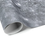 Silver  Grey Grey Glitter Delicate White Sparkly Wrapping Paper<br><div class="desc">Delicate floral decor for many occasions like wedding,  birthday party,  bridal shower,  meeting with friends 
florenceK design</div>