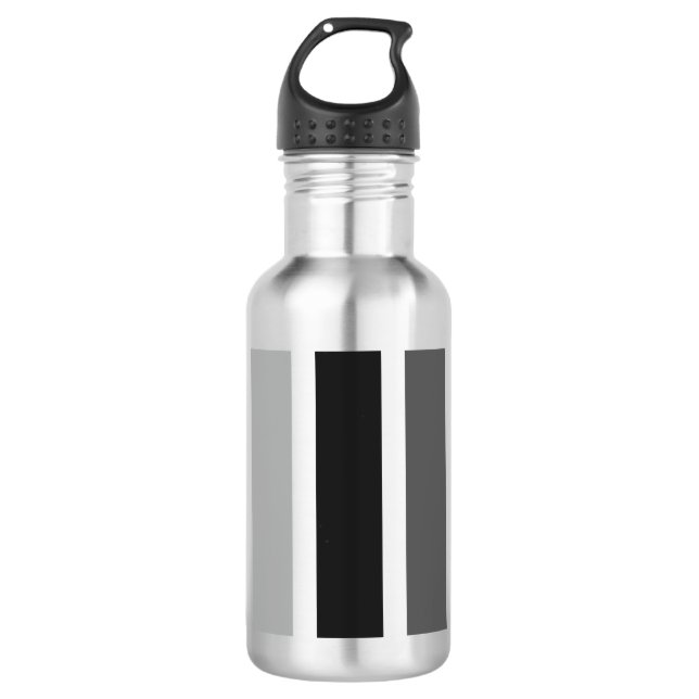 Silver Grey Hues 710 Ml Water Bottle (Front)