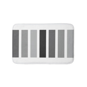 Silver Grey Hues Bath Mat