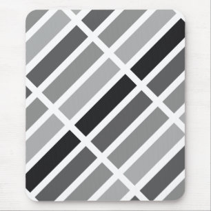 Silver Grey Hues Mouse Mat