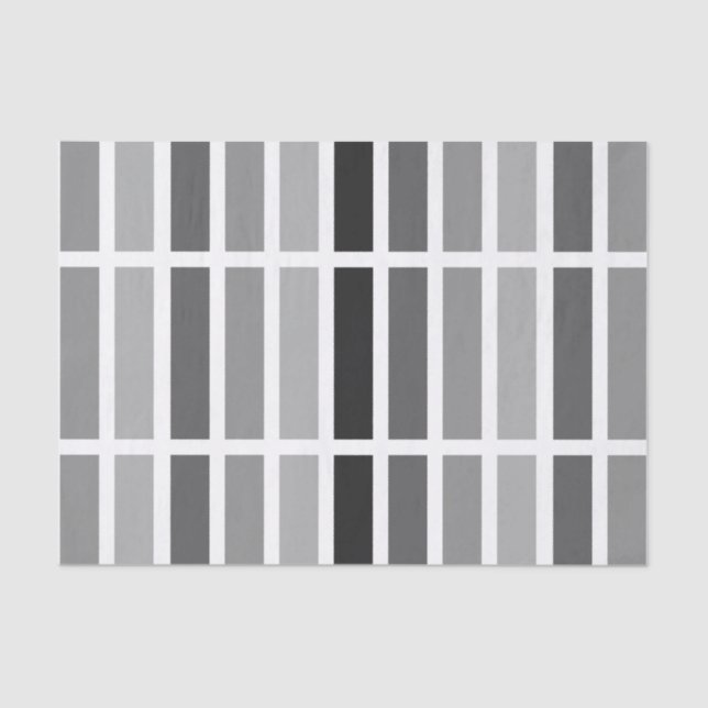 Silver Grey Hues Tissue Paper (Front)