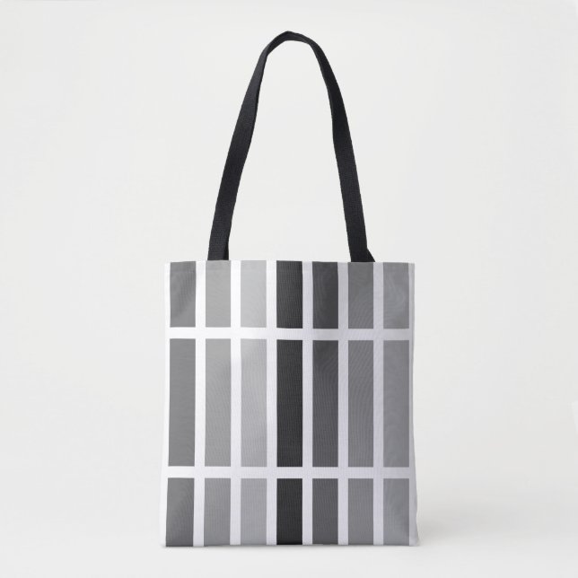 Silver Grey Hues Tote Bag (Front)