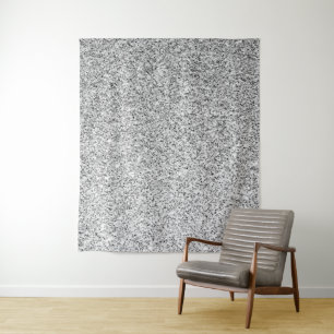 Silver grey light glitter sparkles tapestry