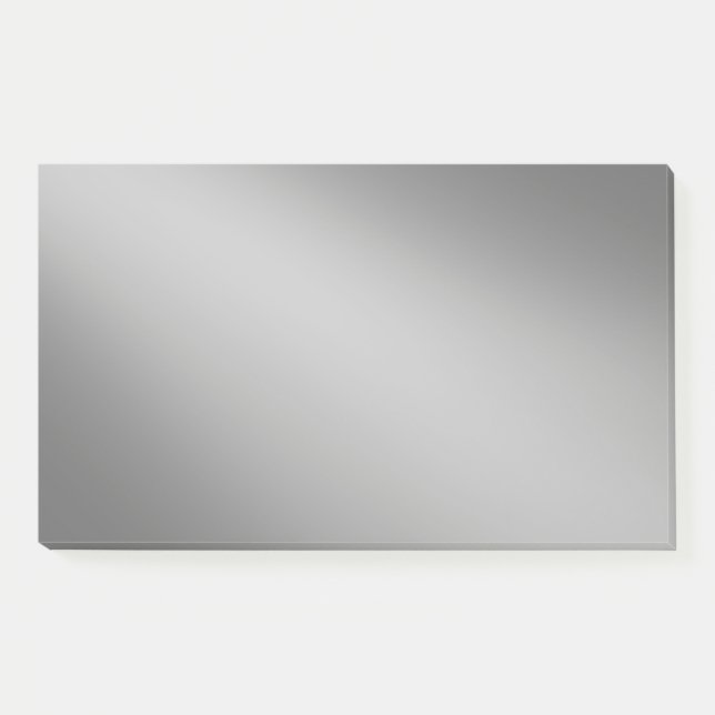 Silver Grey moonlight ombre effect  Post-it Notes (Front)