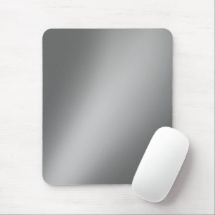 Silver Grey moonlight ombre Mouse Mat