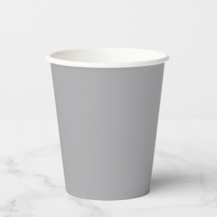 Silver Grey Paper Cups