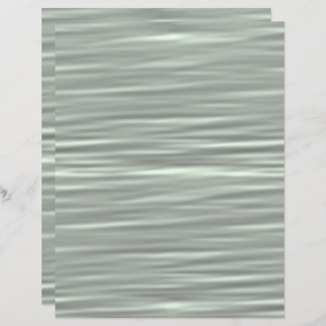 Silver Grey Satin Look Scrapbook Paper (Front/Back)