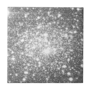 Silver Grey Sparkle Tile