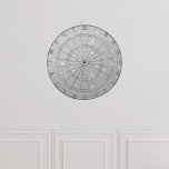 Silver Grey Starlight Dartboard<br><div class="desc">Add a magical touch of starlight to your game room with a pattern of bright shining stars in mixed sizes on a light silver grey background you can edit to change to any colour you wish. ♡ Idyllfire</div>