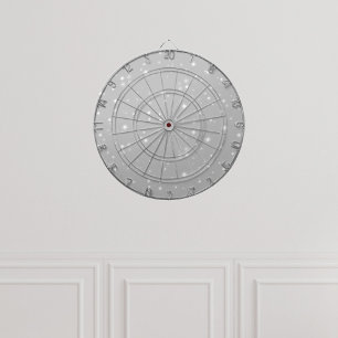 Silver Grey Starlight Dartboard