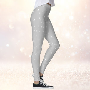 Silver Grey Starlight Leggings