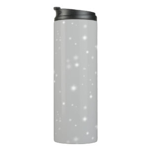 Silver Grey Starlight Thermal Tumbler