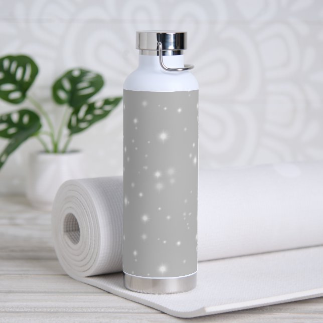 Silver Grey Starlight Water Bottle (Yoga)