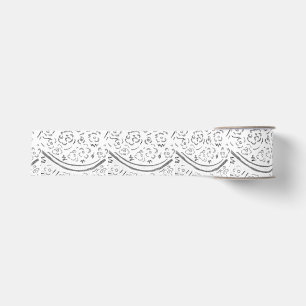 Silver Grosgrain Ribbon