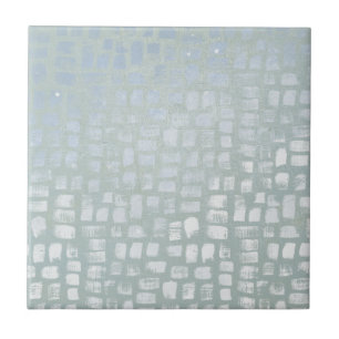 Silver Hand Paint Ceramic Tile