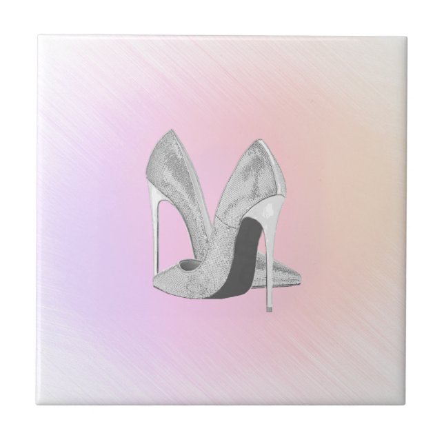 Silver Heels Pastels Tile (Front)