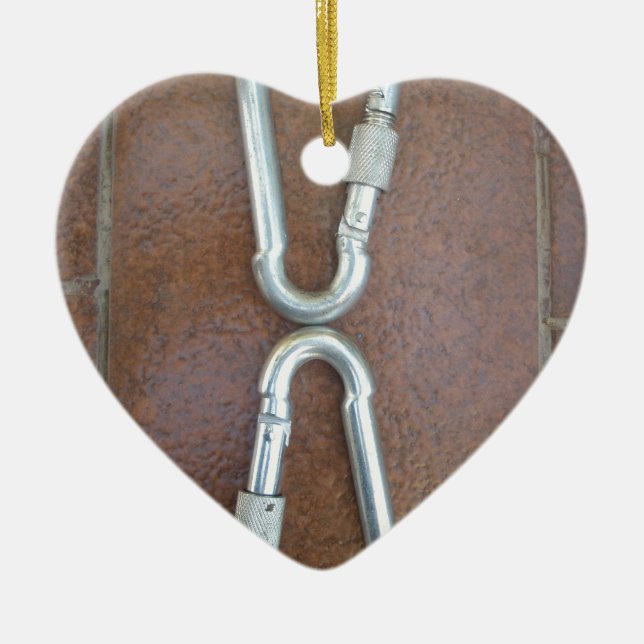 Silver infinity ceramic tree decoration (Front)