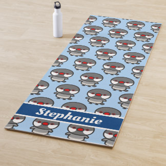 silver Java sparrow Yoga Mat